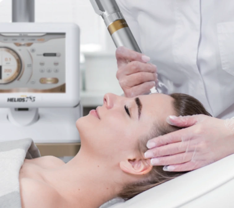 ヘリオス785の施術風景